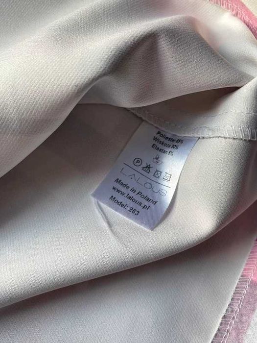 Elegancka bluzka w kratę - M