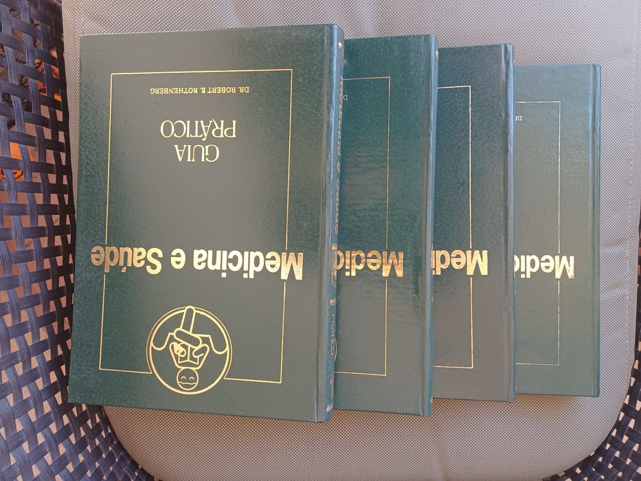 4 volumes Medicina e Saúde - Guia Prático