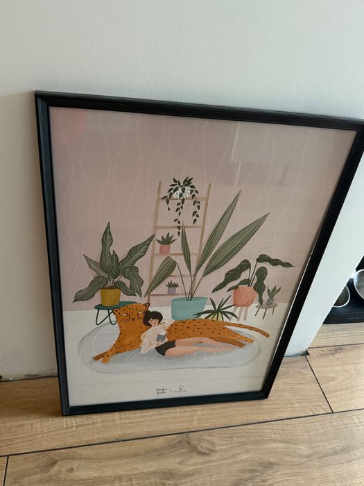 Plakat z ramą Martyna Wilner x Milk&Sun 70x50