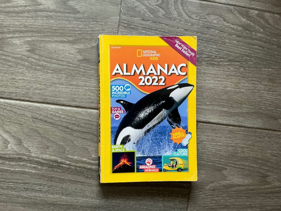National Geographic Kids: ALMANAC 2022! Livro em Inglês!