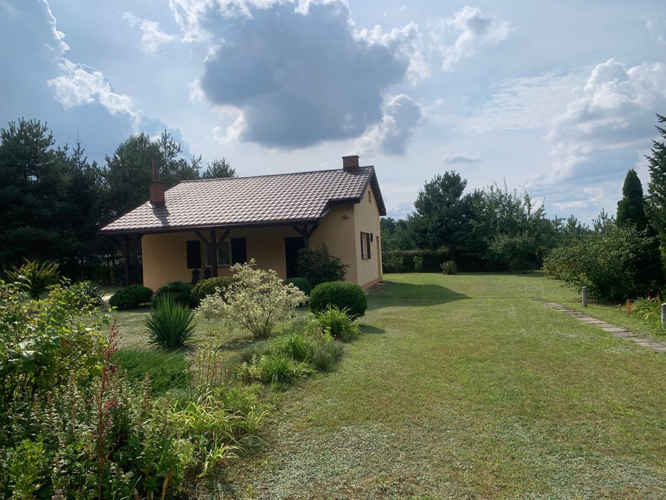 Sprzedam działkę z domkiem w Popowie nad Zalewem Jeziorsko