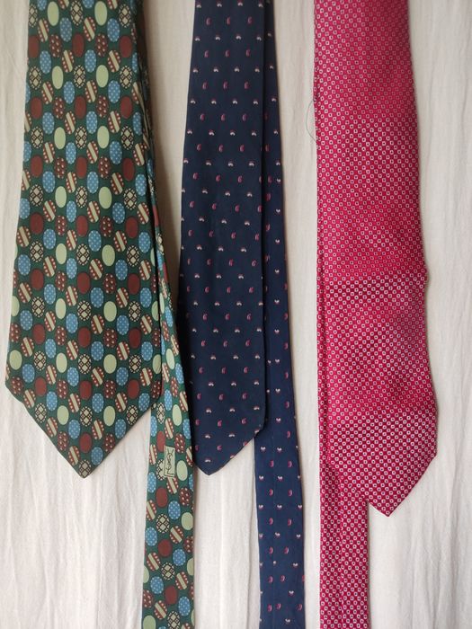 Галстук Hermes Gucci  Dior YSL