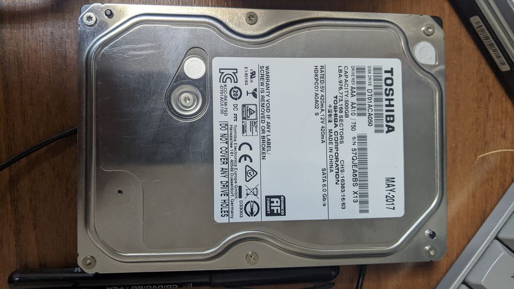 Hdd 3.5  500/1000gb