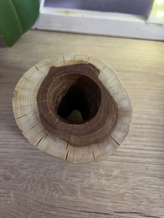 Підсвічник з дерева (ручної роботи)