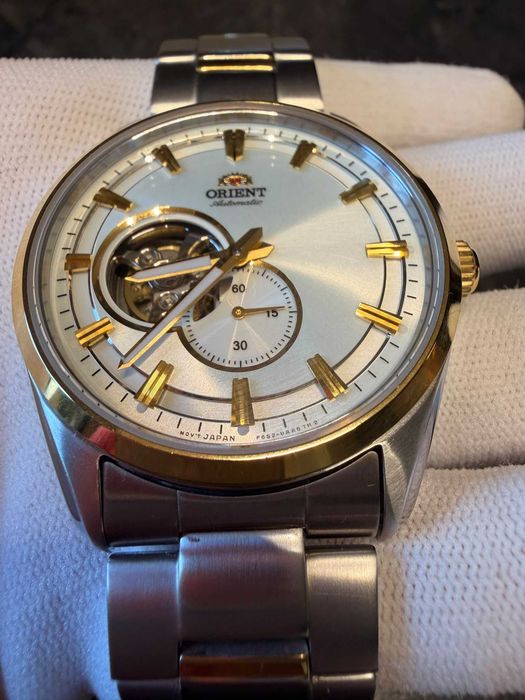 Zegarek Orient Contemporary Automatic Open Heart RA-AR0001S10B | Komplet i Gwarancja