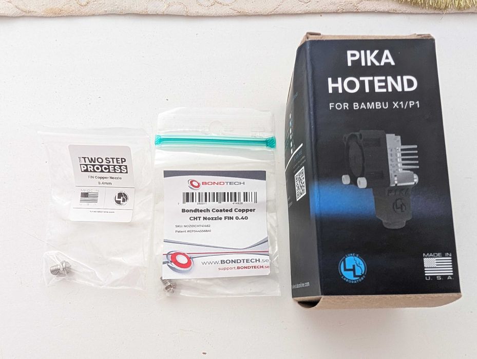 Pika Hotend + 2 dysze dodatkowe