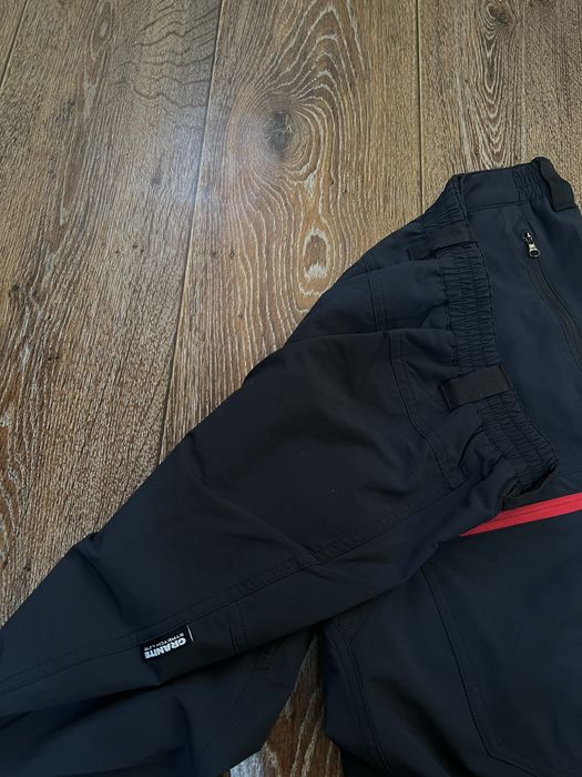 Чорні трекінгові карно штани Montane x Mammut outdoor