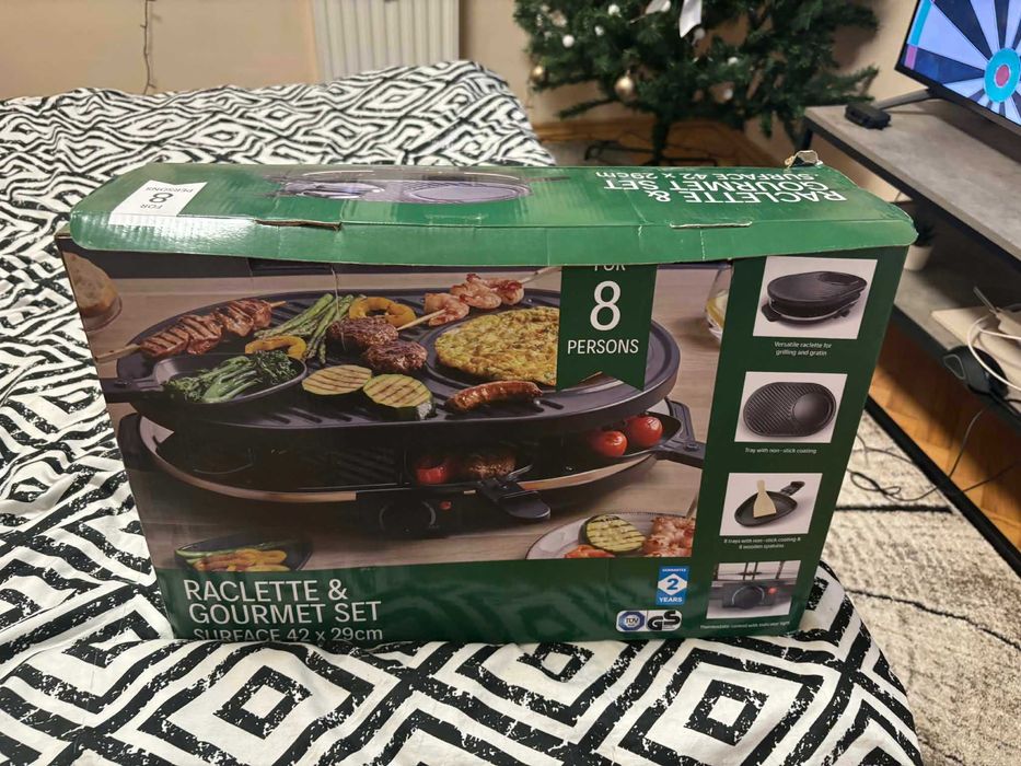 raclette & gourmet set surface 42 x 29 cm