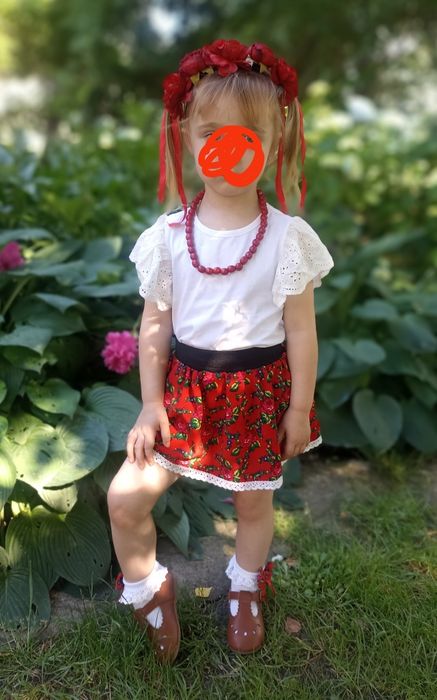 Spódniczka ludowa Krakowianka