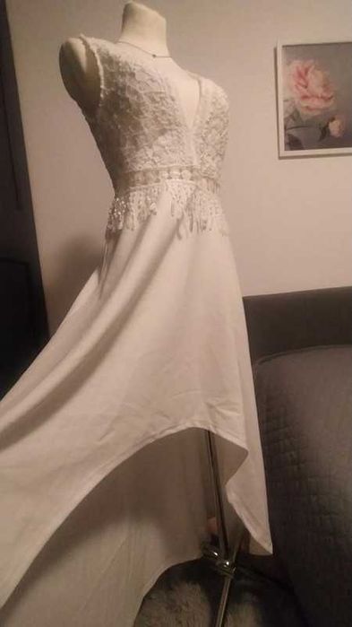 Sukienka ślubna, r. 40