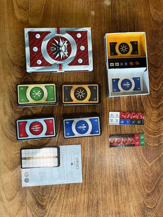 Karty do gry Gwint - Wiedźmin - 4 talie PL