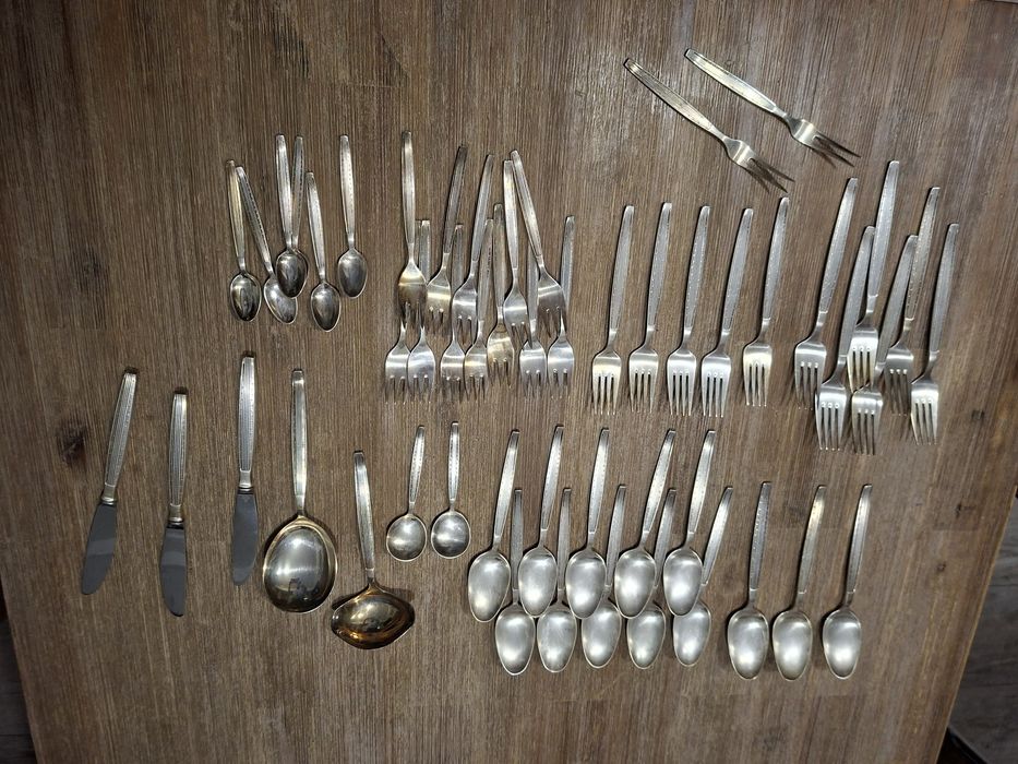 79-H/26 Sztućce platerowane sygnowane KJA