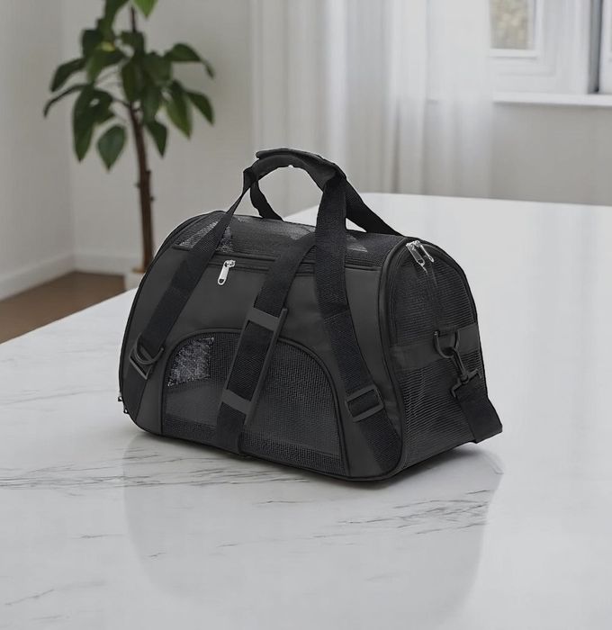 Transporter dla kota psa torba transportowa z paskiem 9kg wentylacja