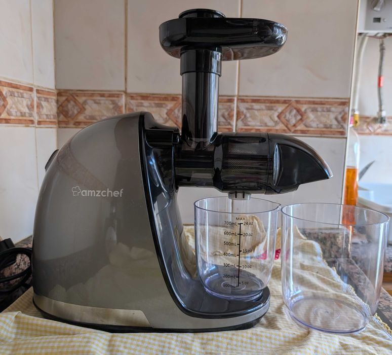 AMZCHEF Espremedor Slow Juicer ZM1501