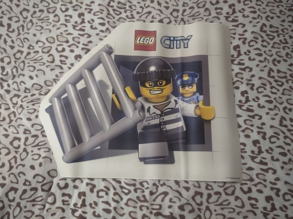 Плакат наклейка LEGO City