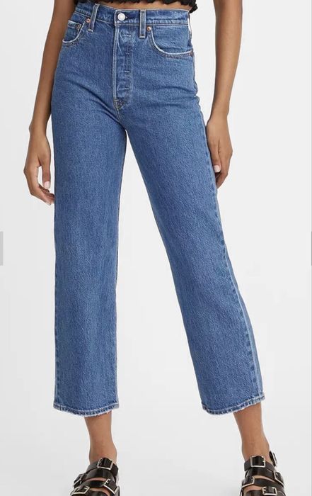 Джинсы Levi’s Ribcage Straight Ankle