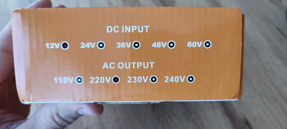 Інвертор перетворювач 12в - 220в. 500W в наявності