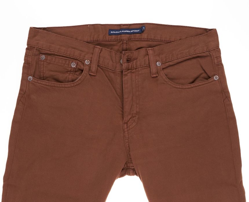 Spodnie Ralph Lauren Thompson 650 W30 L32 Damskie Red Low Rise 80CM