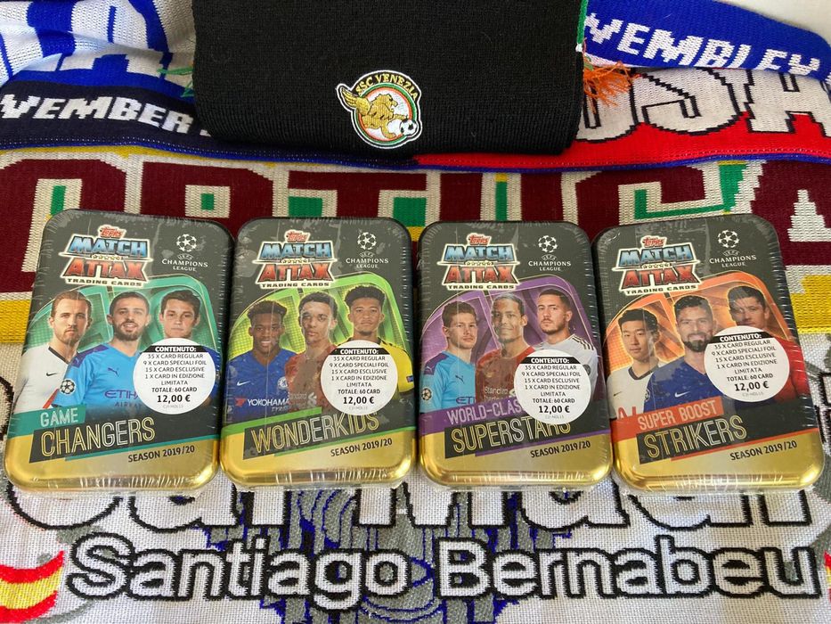 Topps - Latas seladas Match Attax Champions League 2019-20