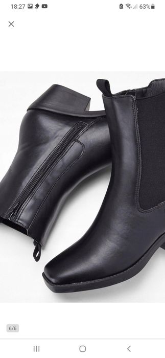 Botki kowbojki 41 ekoskora bonprix