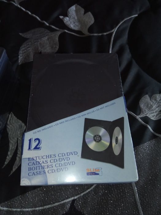 Pack 12 caixas de DVDs novas434772924171571202