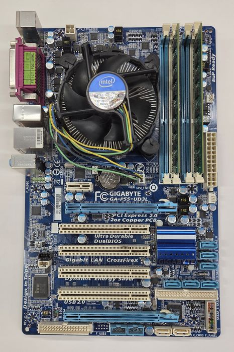 Płyta główna Procesor i3 RAM
