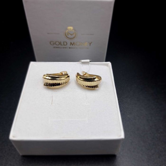 Złote kolczyki 585 GOLD MONEY