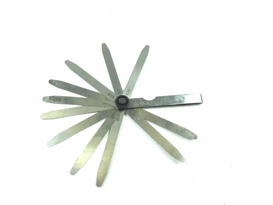 SZCZELINOMIERZ Listkowy Miernik Do SZCZELIN 0,10 - 1,00mm 10 PŁYTEK