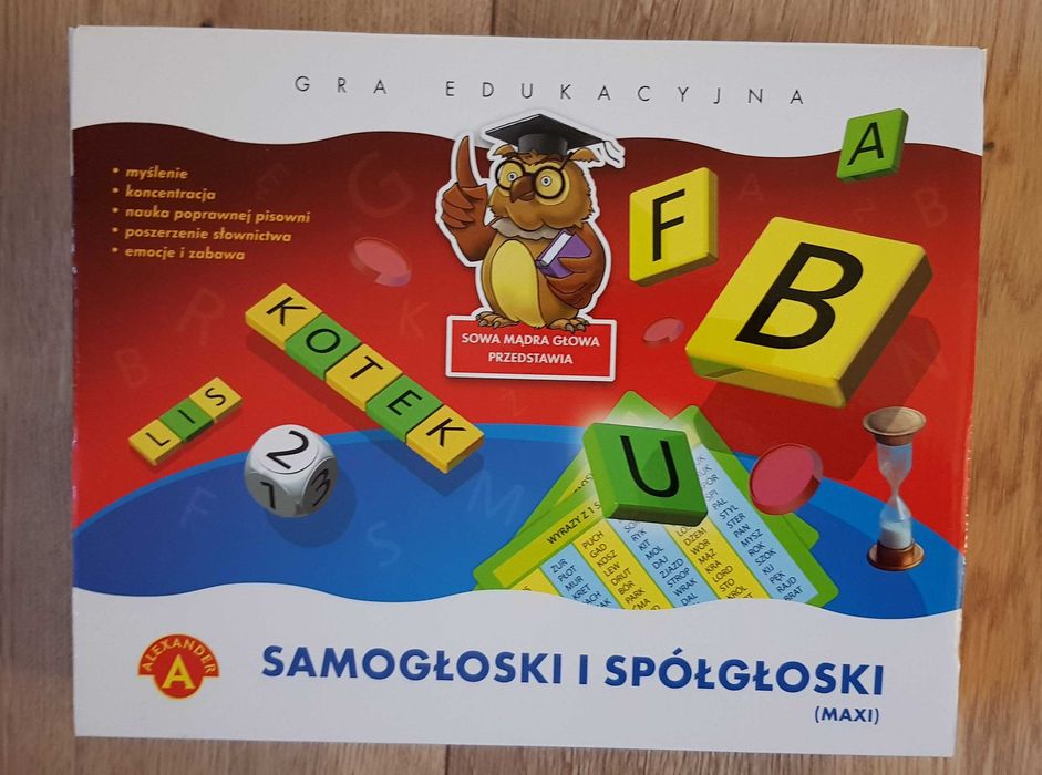 Gra Samogłoski i spółgłoski