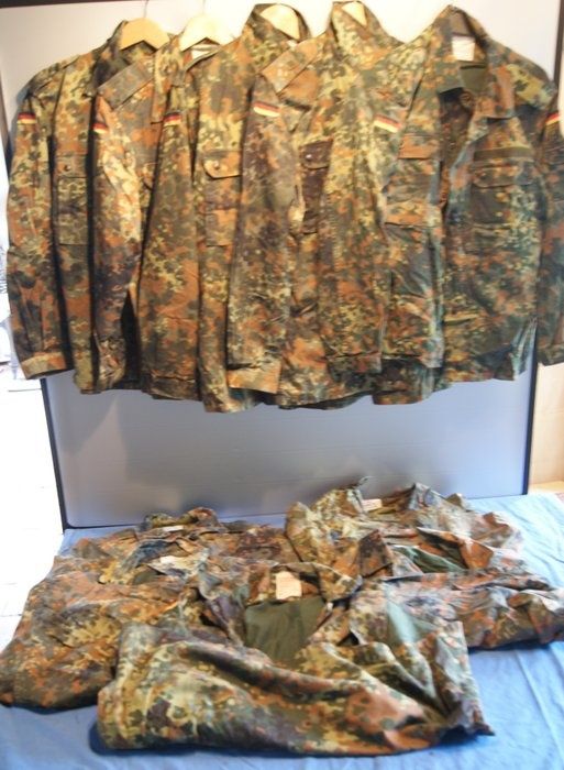 Militaria,, Camaflulados Alemães de Combate