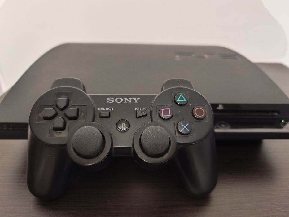Zestaw Ps3 Konsola Slim 320 GB Pad Sony PlayStation 3 komplet gry opis