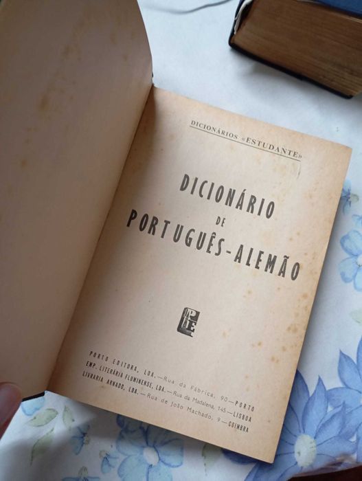 D'ESPINEY - Novo Método Prático da Língua Alemã // Dicionários