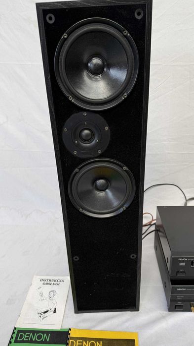 Wieża zestaw Denon HI-FI Made in Germany + kolumny Dali 104