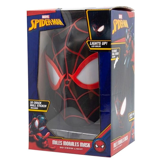 Lampka Marvel Spider-Man Miles Morales 3D