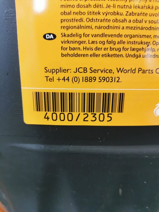 Olej ATF JCB Skrzynia biegów