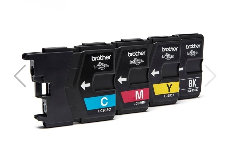 Kit tinteiros cor Brother LC985