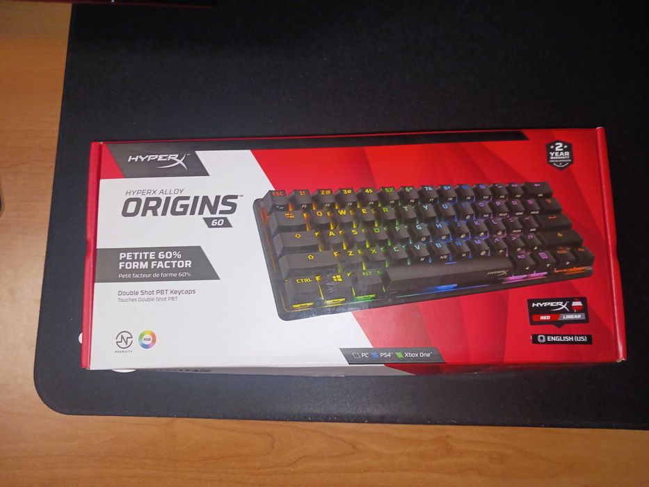 Hyper X Origins 60 Gaming Keyboard64286201551107121