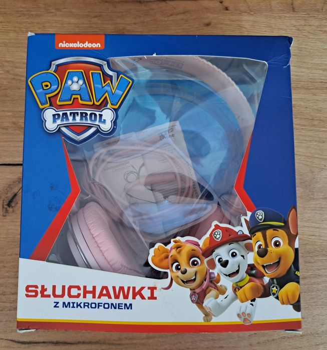 Nowe słuchawki Psi patrol