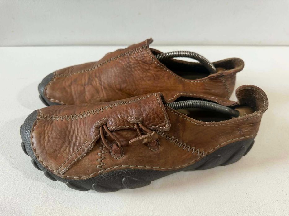Clarks MAMO półbuty wsuwane mokasyny męskie skórzane skóra naturalna