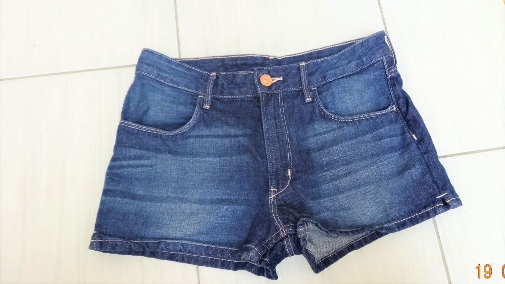 Jak NOWE jeansowe spodenki H&M 140 158 na 12-13lat Denim