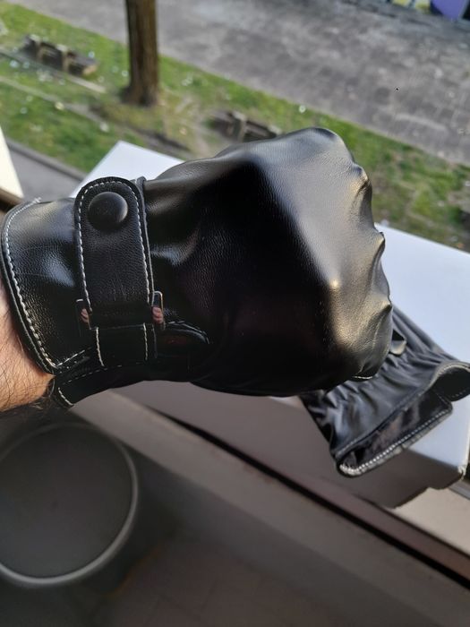 Novas em pele! Luvas homem mulher unissexo