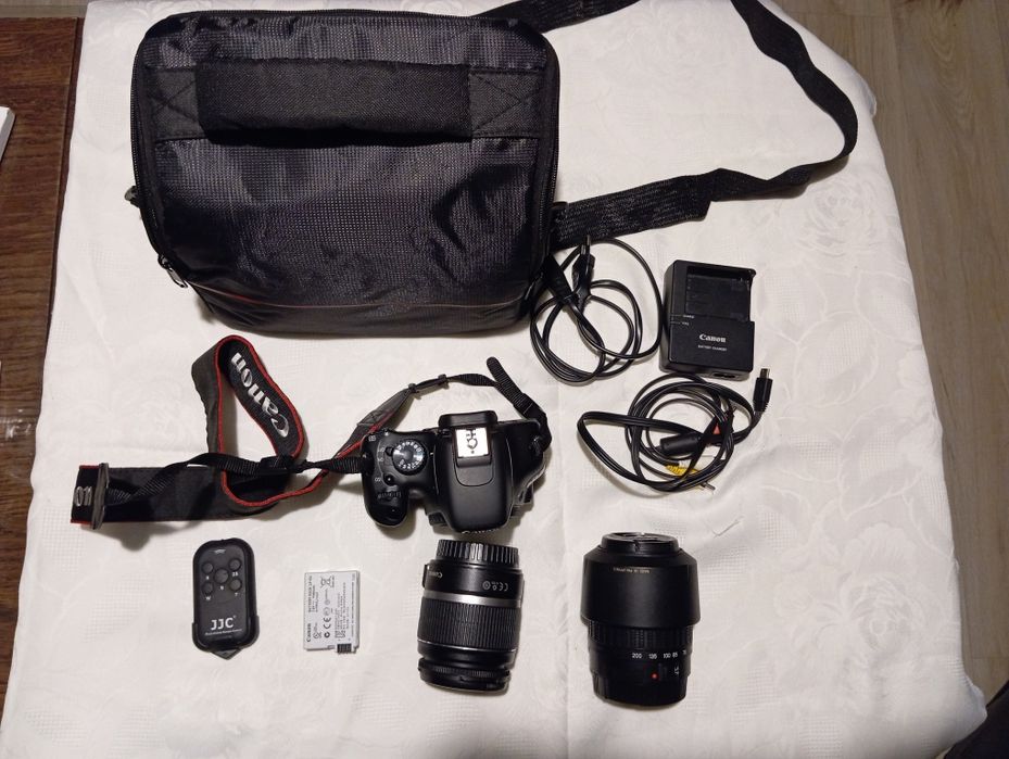 Canon eos 550 D + dwa obiektywy