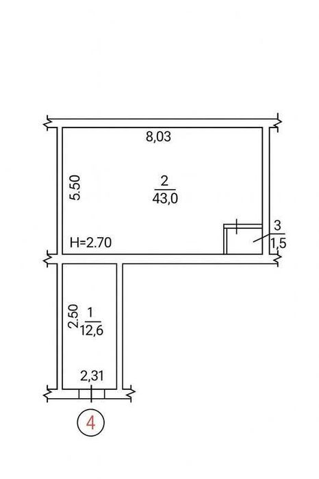 Коммерческая недвижимость по адресу (площадь 56 м²) - Atlanta.ua - фото 5