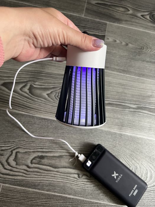 Лампа антимоскітна від комарів від комах мошок тарганів мух