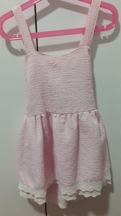 Vestidos rosa 5/6 anos