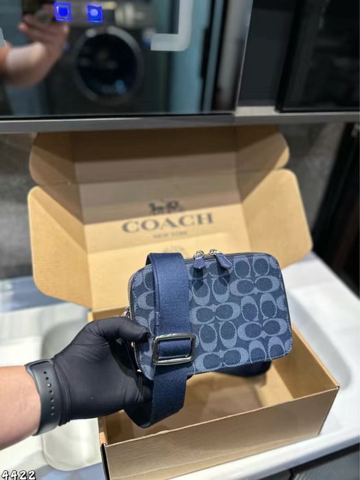 Чоловіча мужская сумка клатч барсетка Коач Coach