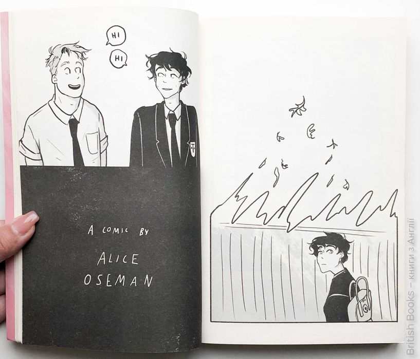 Heartstopper графічний роман ЛГБТ англійська