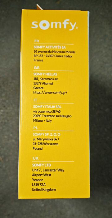 SOMFY – lampa ostrzegawcza Led brama garaż
