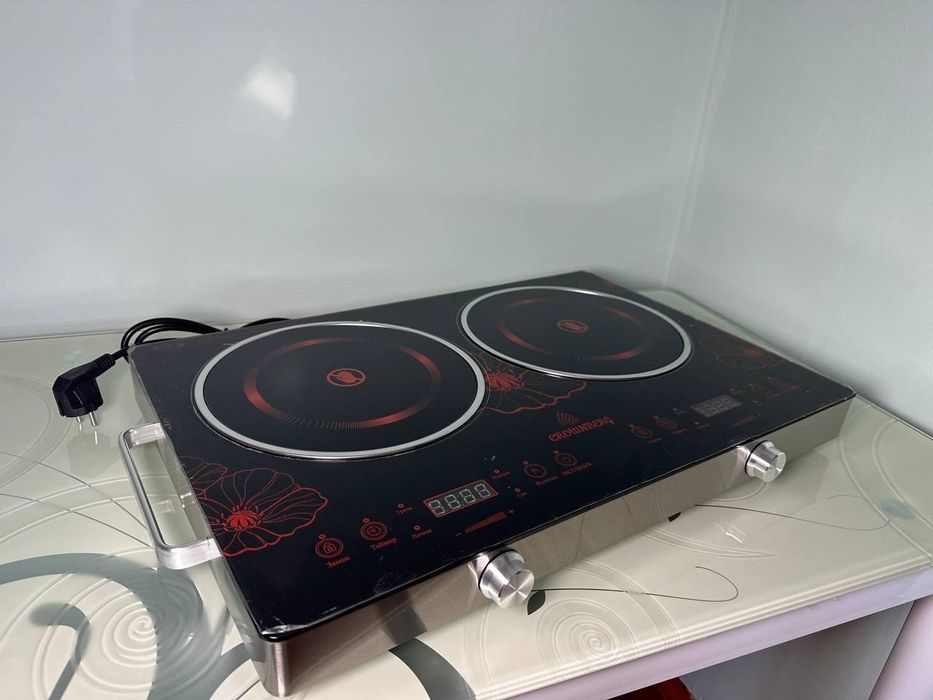 МОЩНАЯ! Инфракрасная плита 4000Вт, электрическая плита, електроплита
