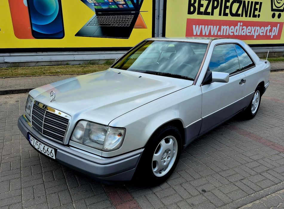 Mercedes-Benz Klasa E // Mercedes W 124 E-klasa Coupe 2.2 benzyna 150 km Automat //